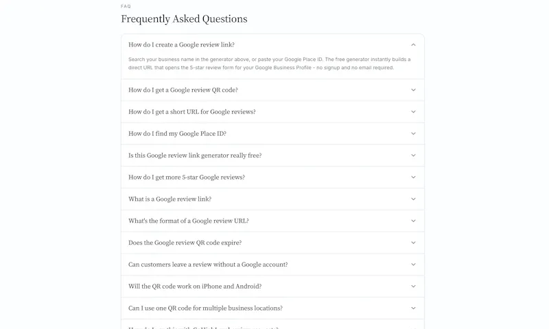Google Review Link & QR Code Generator screenshot 4