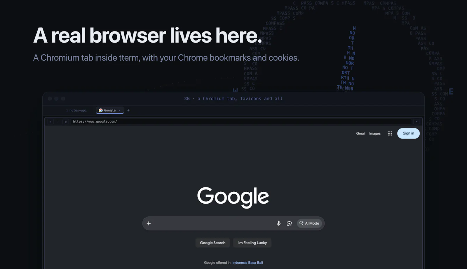 tterm screenshot 4