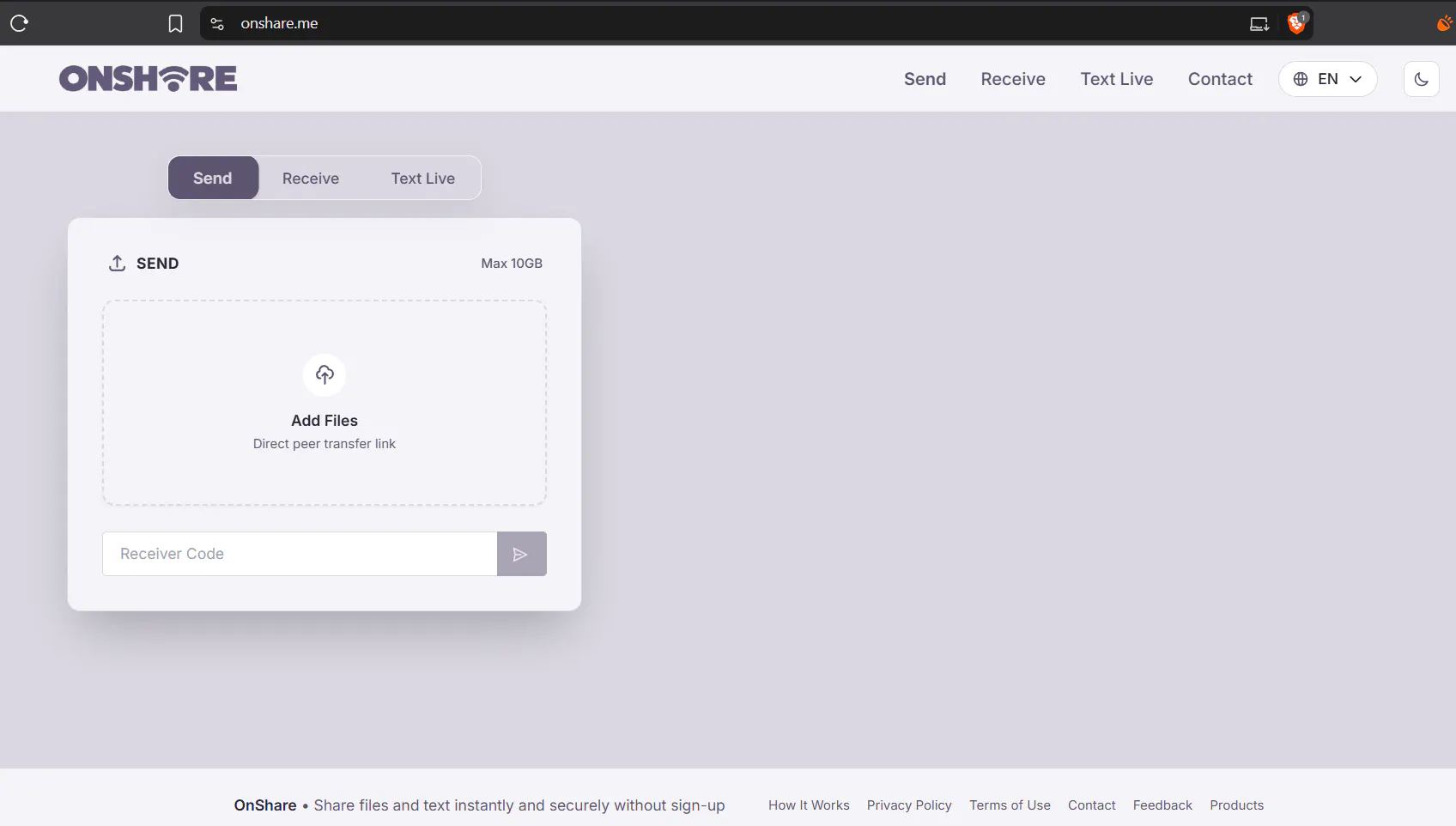 OnShare: share files & text instantly gallery image