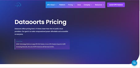 Dataoorts GPU Cloud gallery image