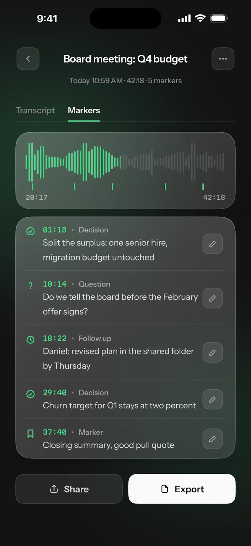 Voice Recorder: Tapedeck screenshot 4