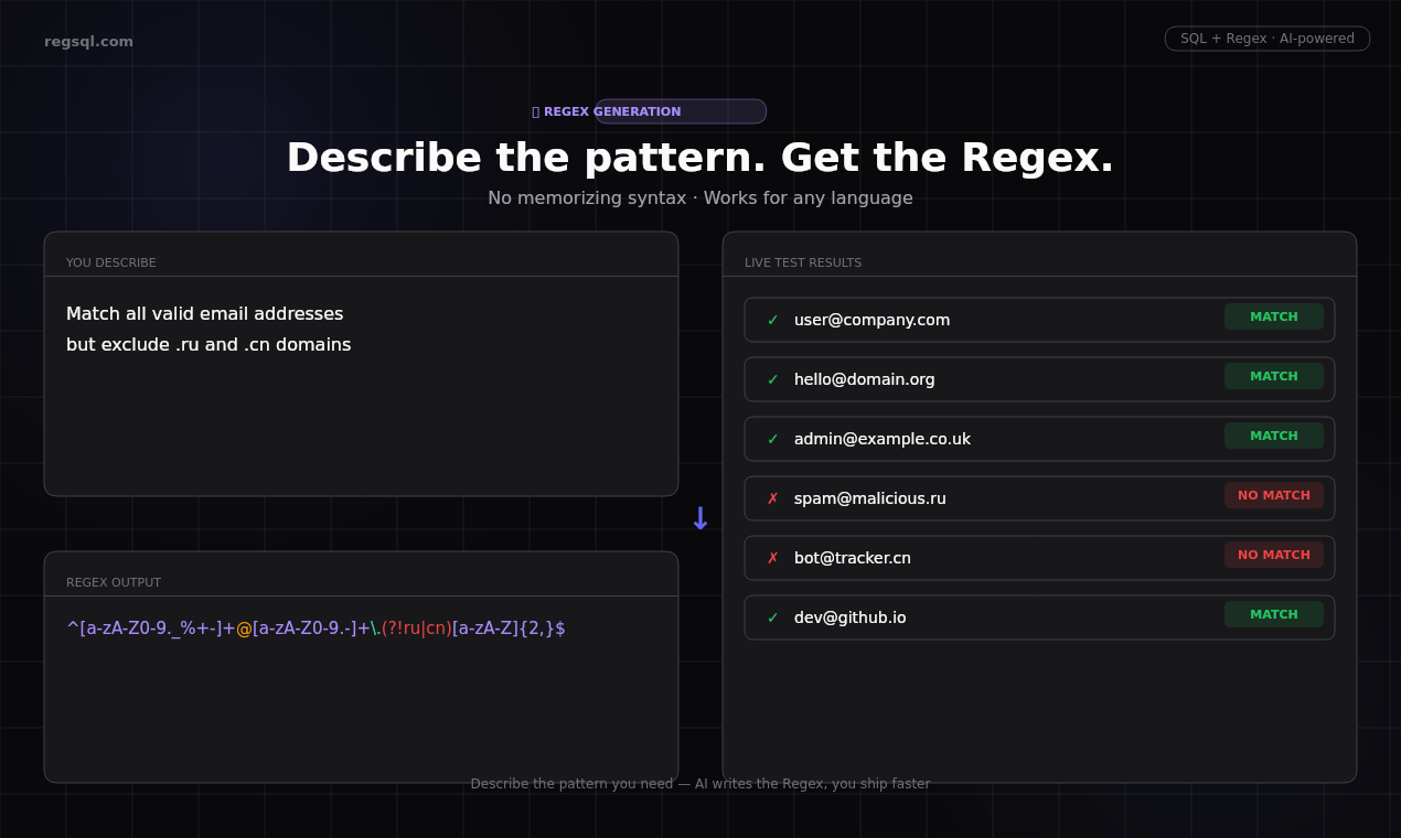 RegSQL gallery image