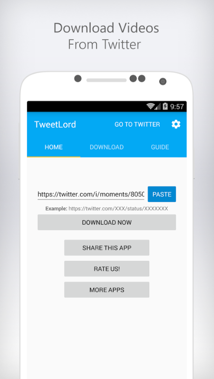 TweetLord - Save Twitter Videos gallery image