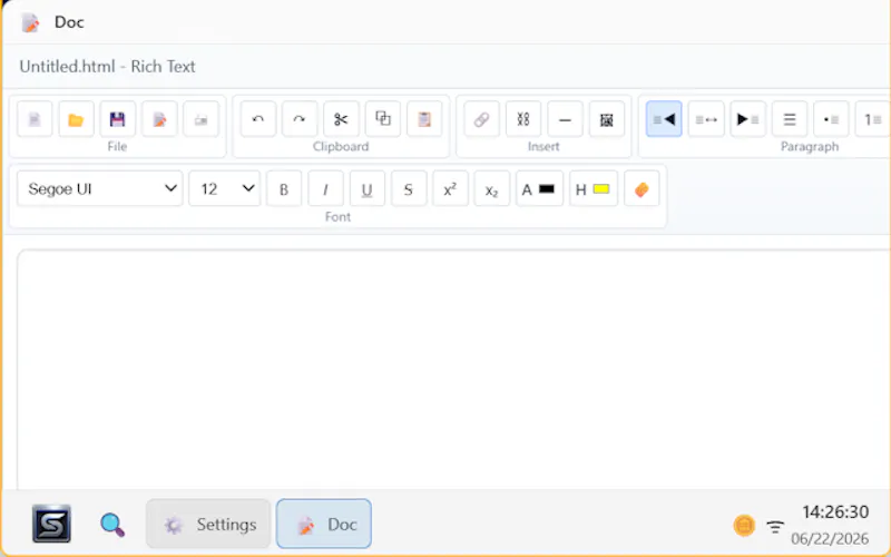 SilveOS Webtop Edge Add-on screenshot 5