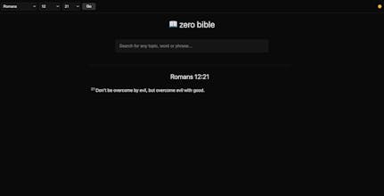 zero bible gallery image