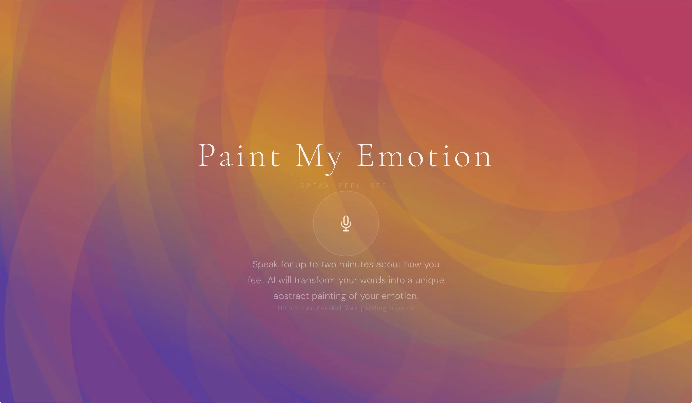 Paint My Emotion 제품 배너