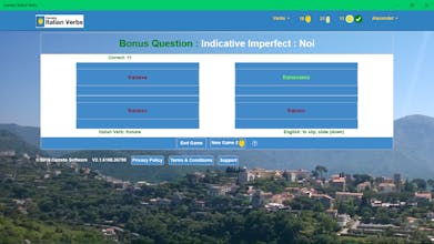 Cerreto Italian Verbs gallery image