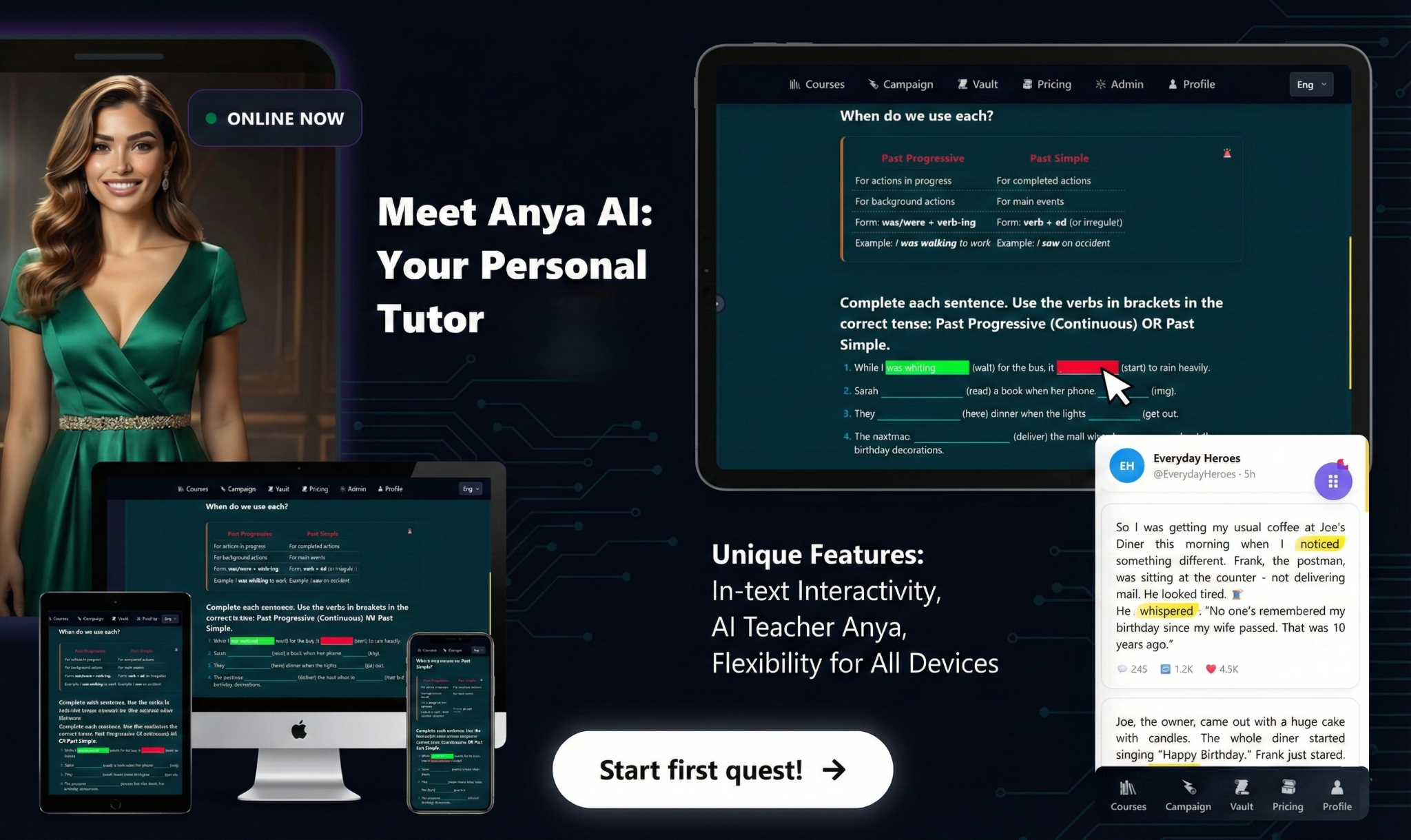 ANGLOMOVA - Screenshot 3 showing product features and functionality