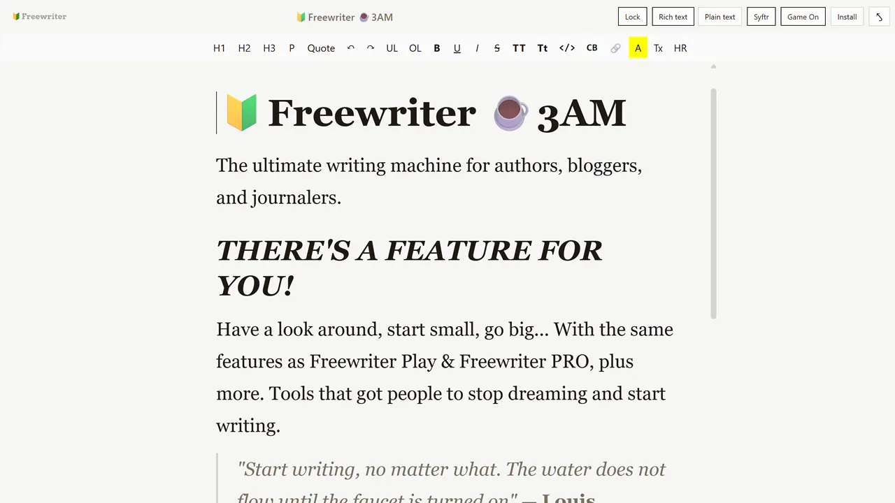 Freewriter gallery image