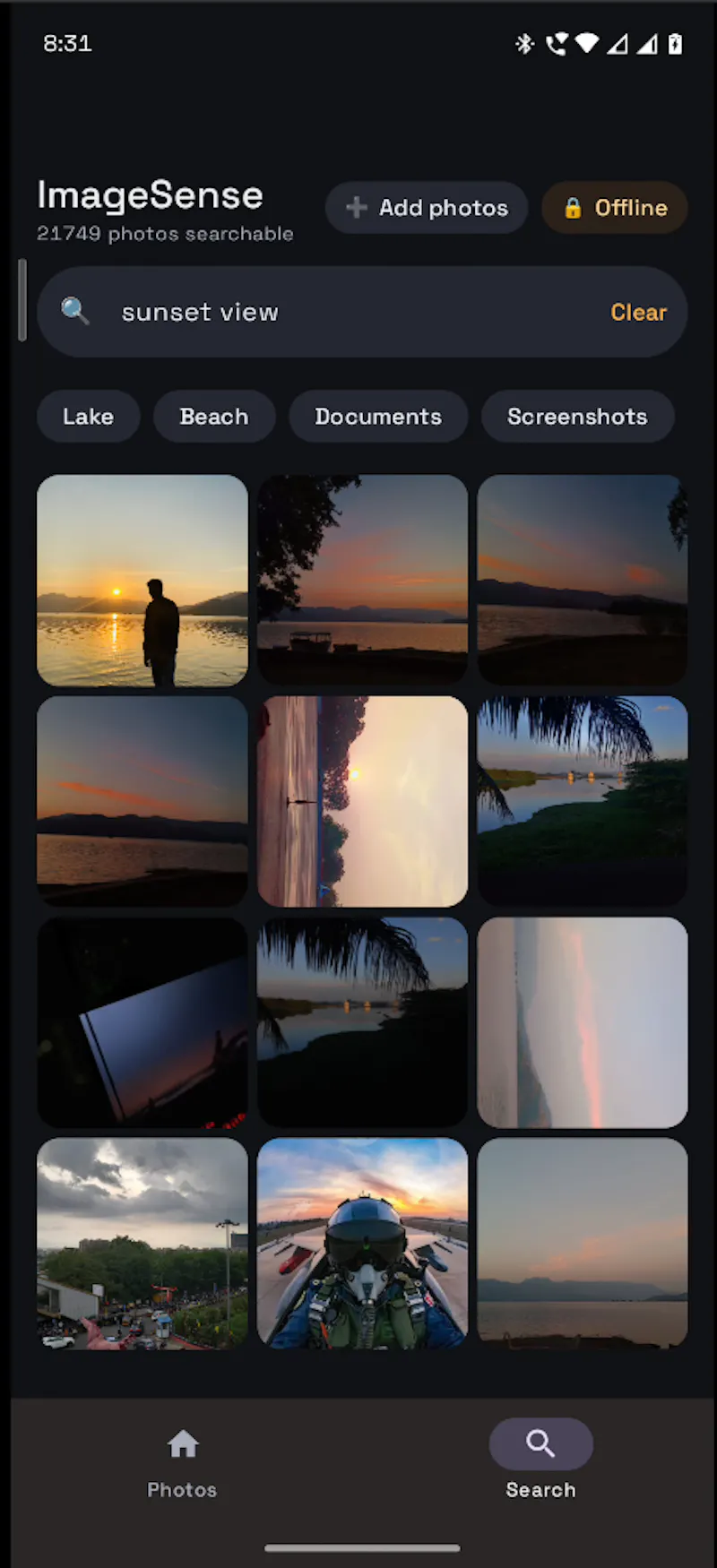 ImageSense screenshot 1