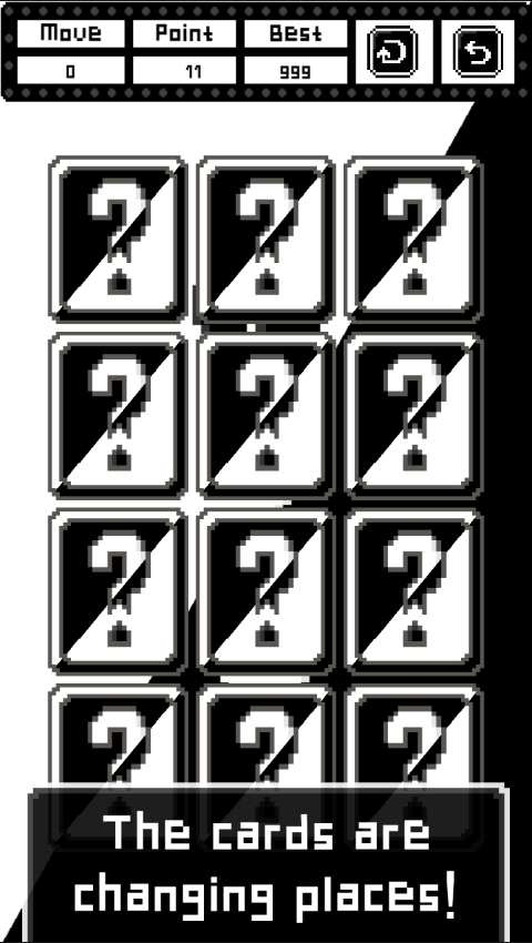 Jeu de mémoire de Pixcard media 4
