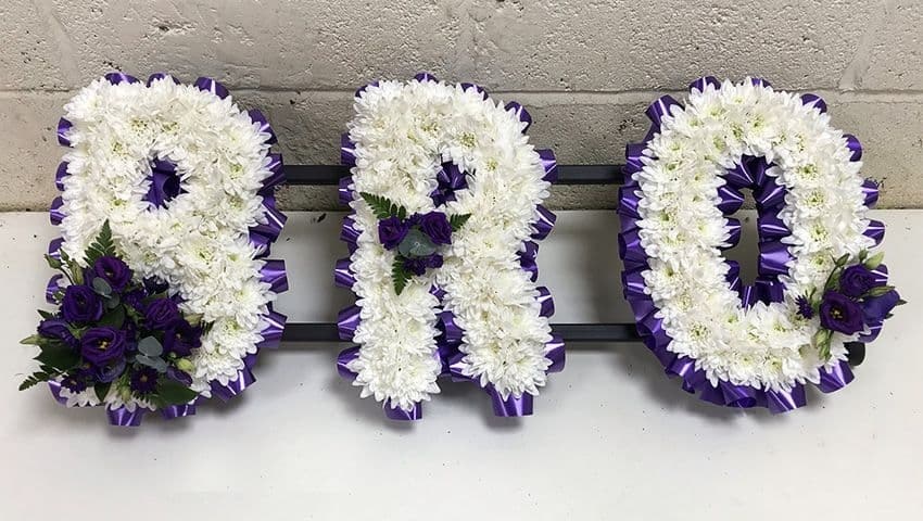Hommage funéraires Fleurs de Londres