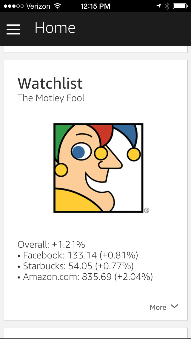 Motley Fool for Alexa