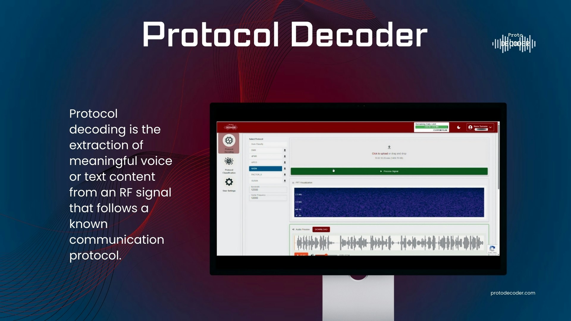 Media Protodecoder - Platform Decoding & Analisis Isyarat RF yang berkuasa AI 5