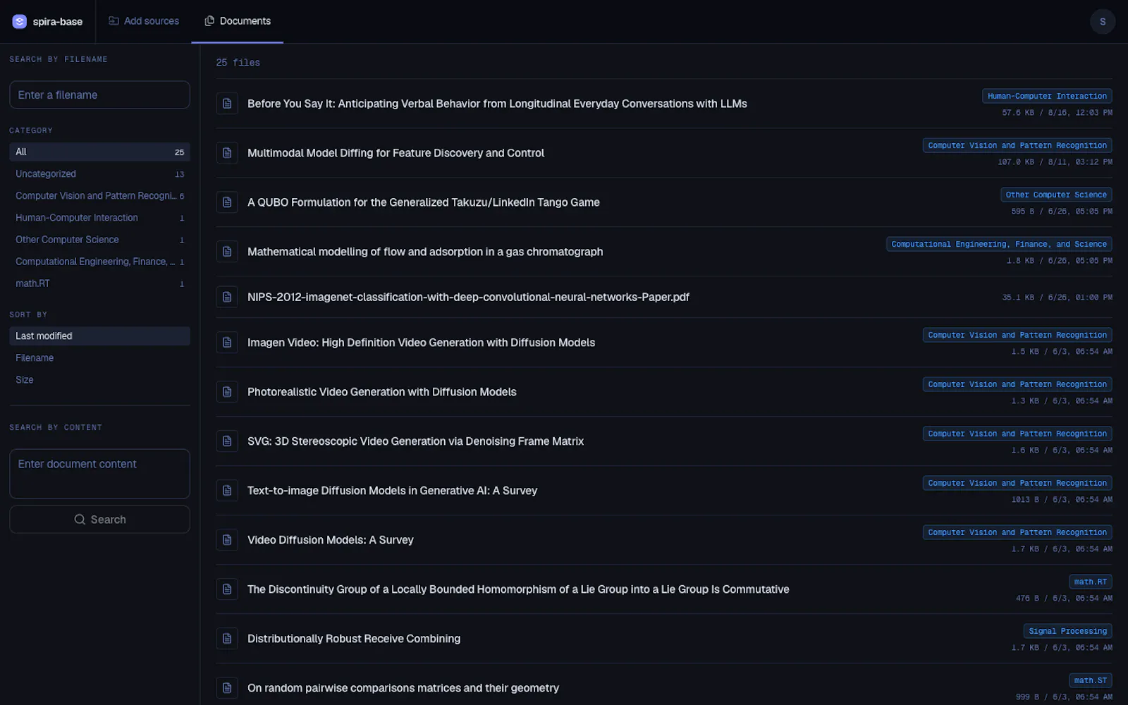 spira-base screenshot 3