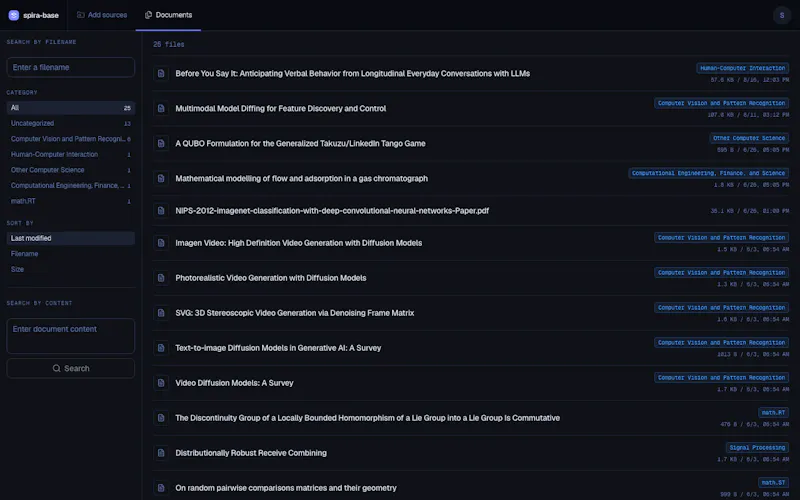 spira-base screenshot 3