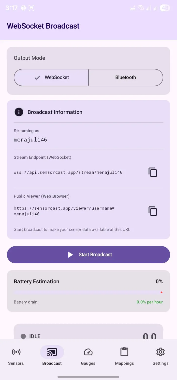 SensorCast gallery image