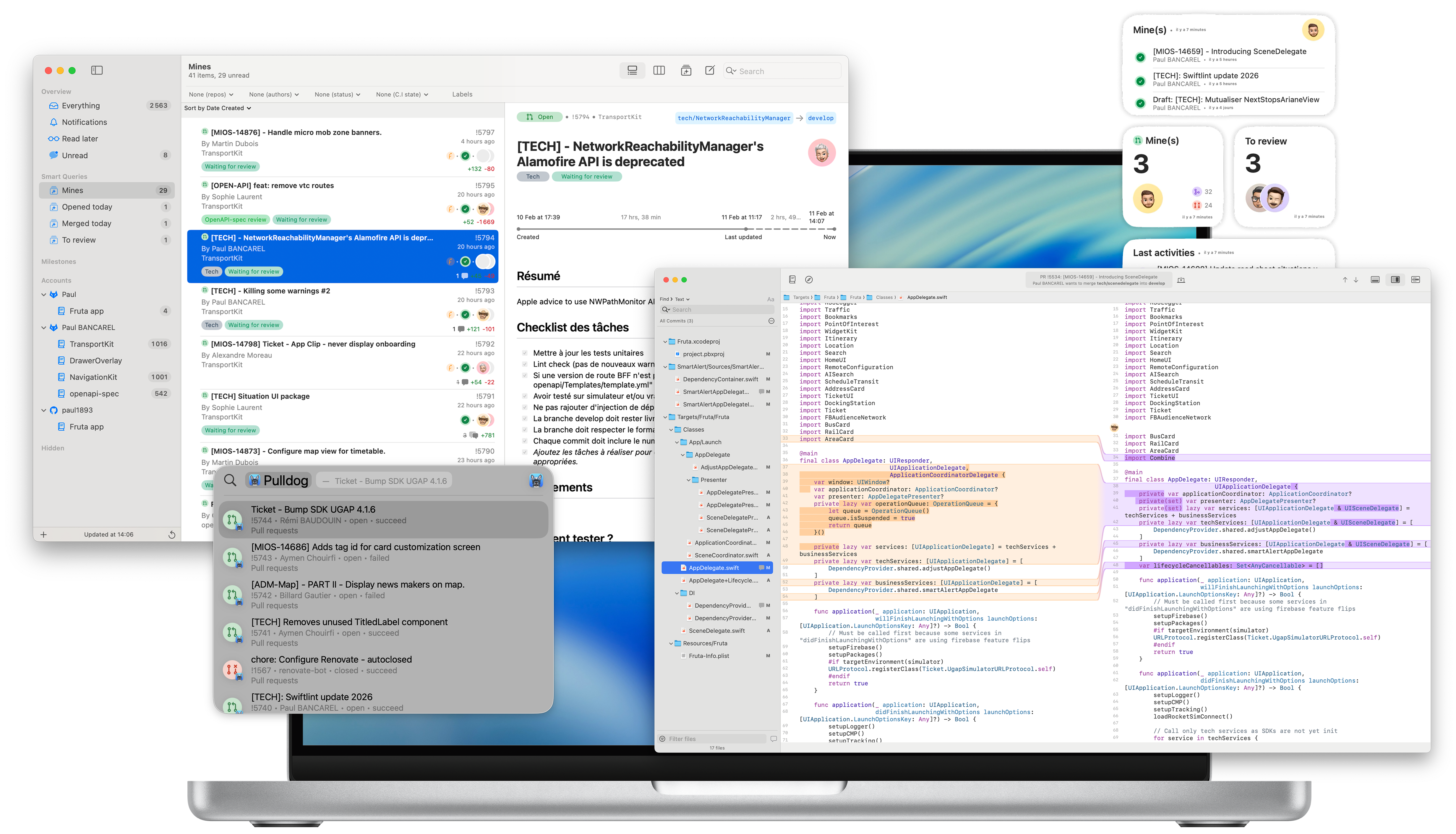 Pulldog - Main product screenshot demonstrating key features and user interface