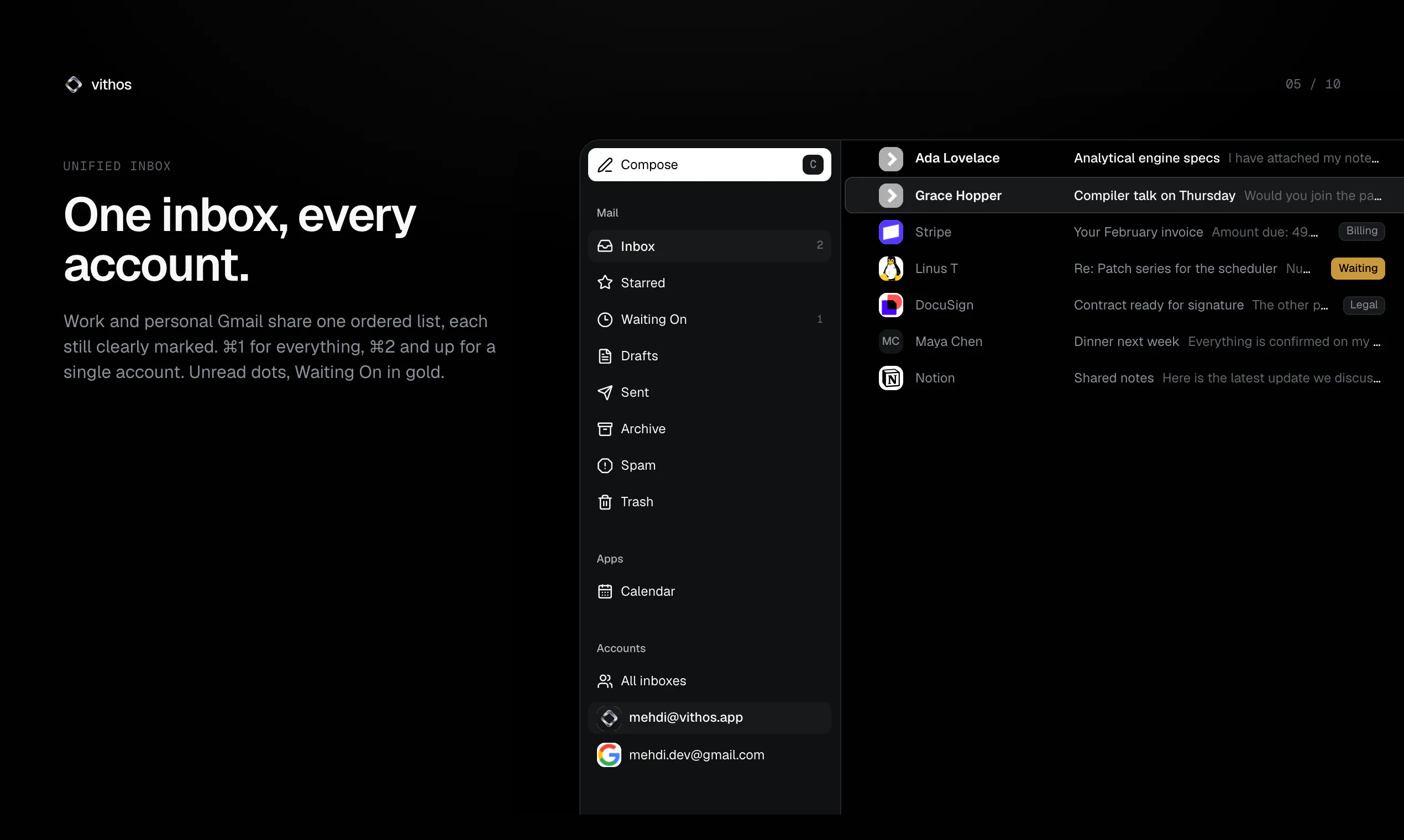 Vithos screenshot