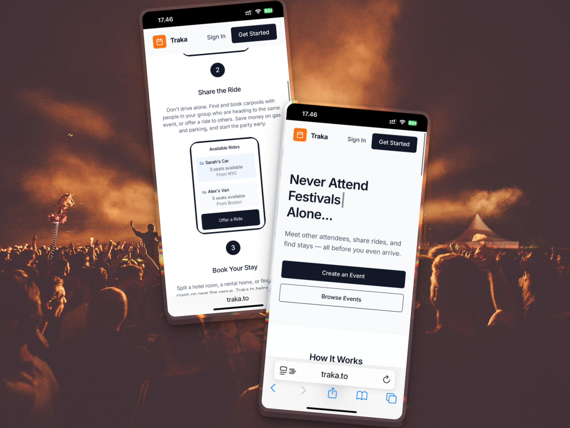Traka - Rideshare and Roomshare App