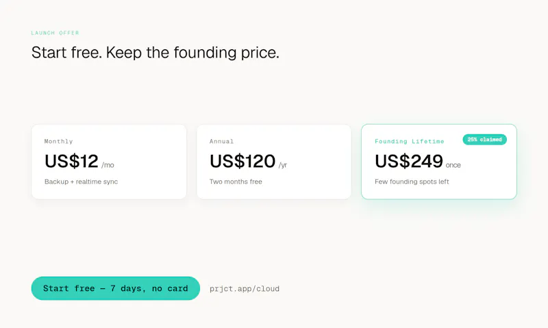 prjct/cloud screenshot 6