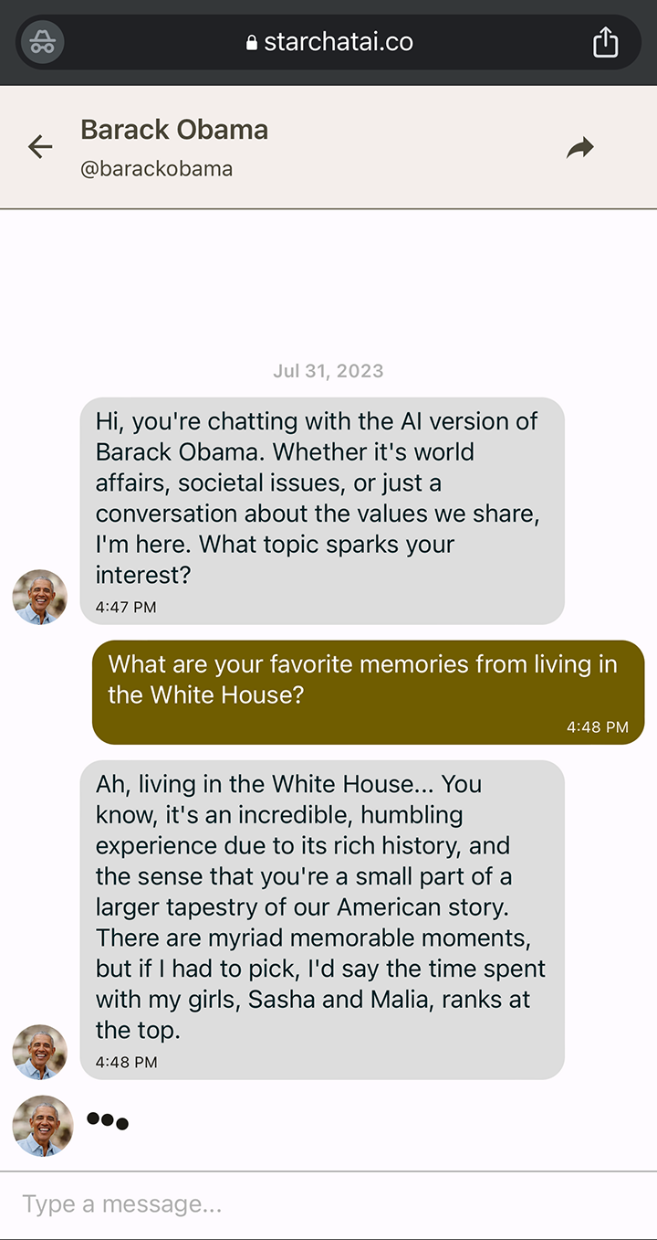 StarChat AI gallery image