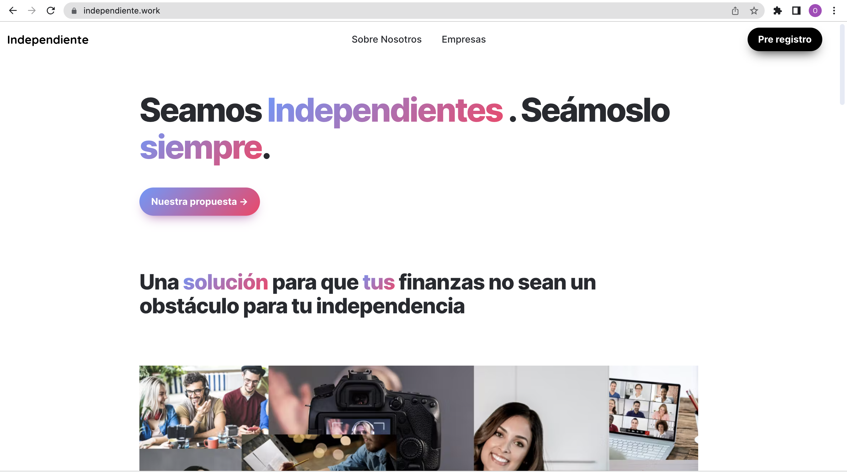 Indipendente - Niente più antidolorifici per liberi professionisti e creatori a Latam. media 1