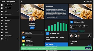 Quasar Admin Premium gallery image