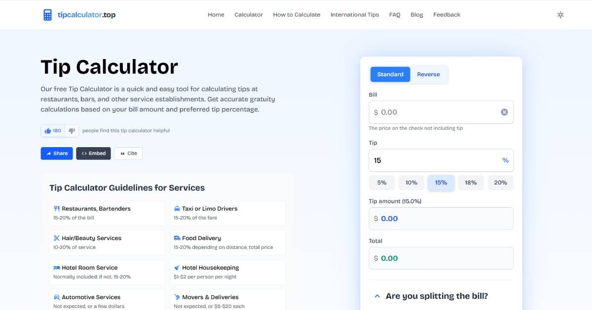Tip Calculator gallery image