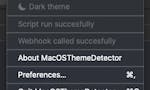 MacOS Theme Detector image