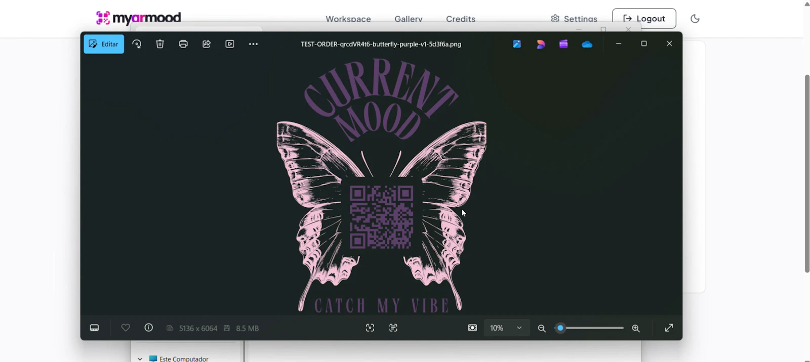 MyQrMood screenshot 3