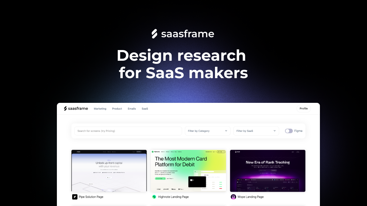 Saasframe 2.0 media 1