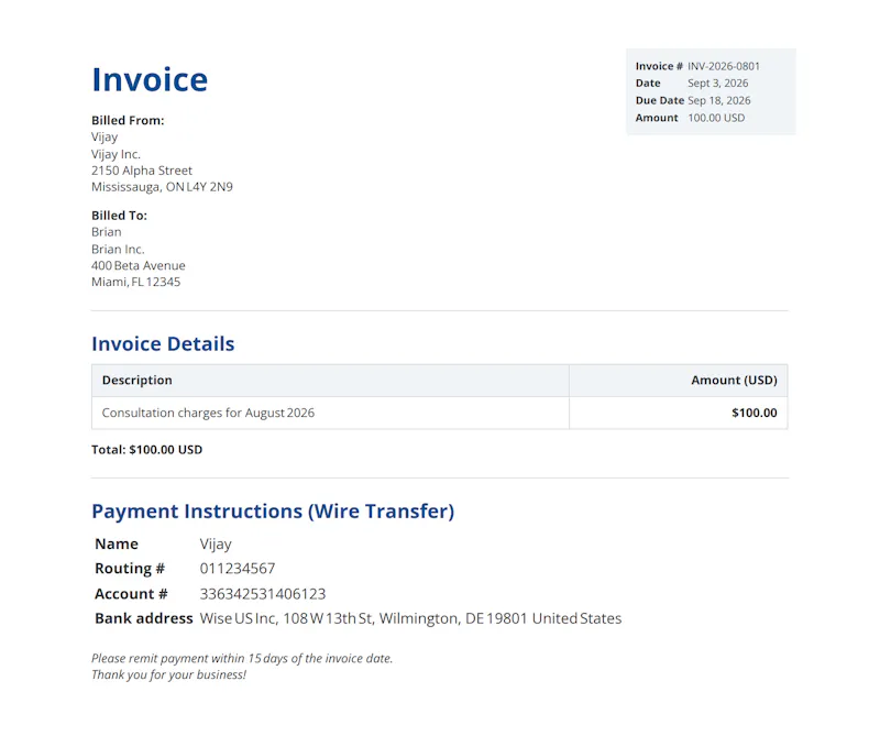 Invoice Studio screenshot 1