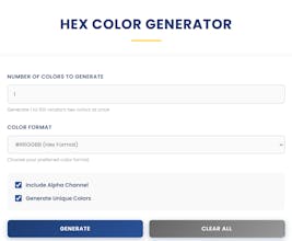 Hex Color Generator gallery image