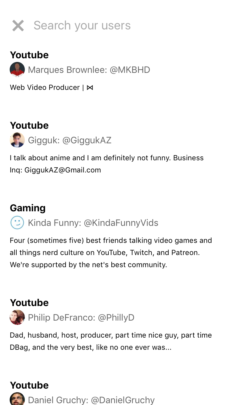 LineUp gallery image