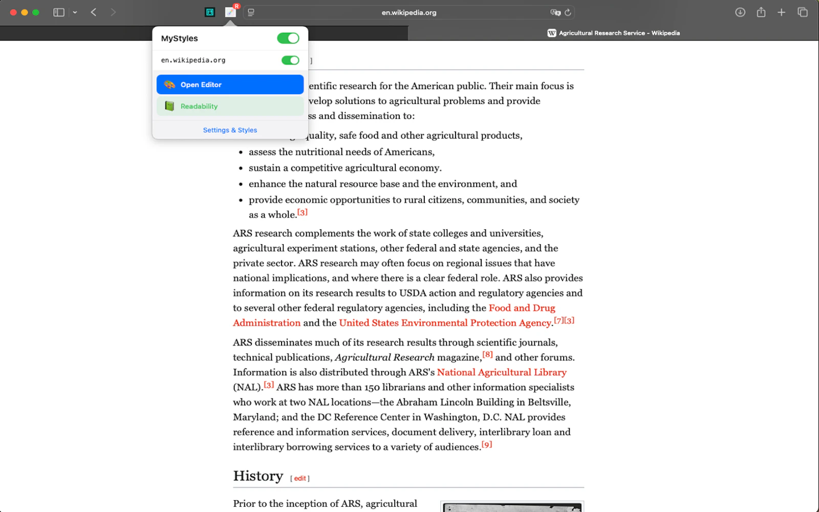 My Styles — Custom CSS Safari Extension screenshot 4
