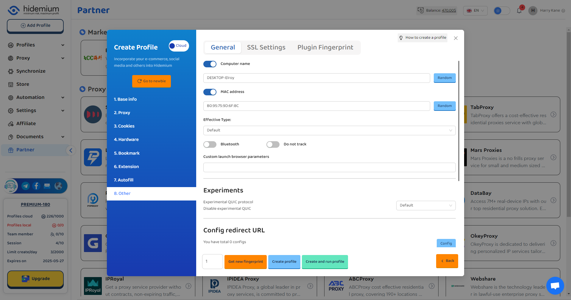 Hidemium Antidetect Browser gallery image
