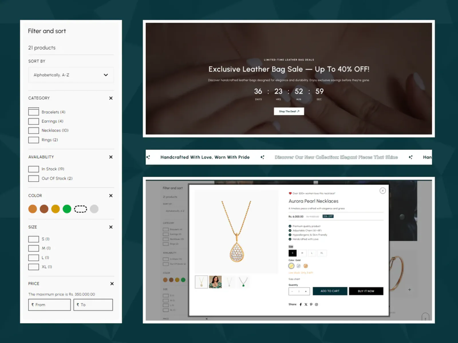 Precious Jewellery Shopify Theme screenshot 4