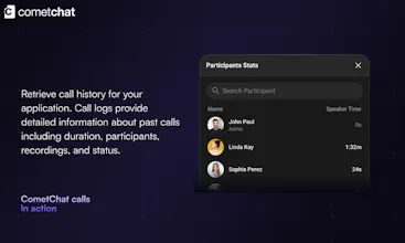 Voice and Video Calling by CometChat gallery image