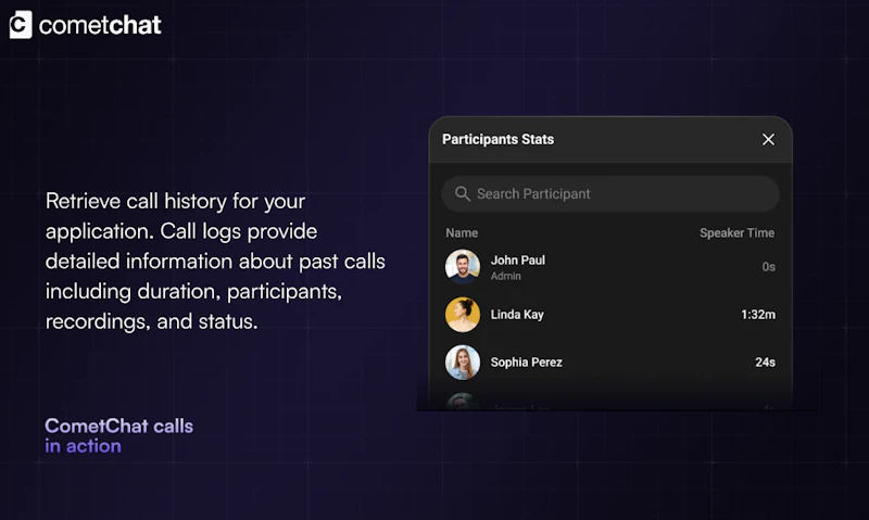 Voice and Video Calling by CometChat screenshot 6