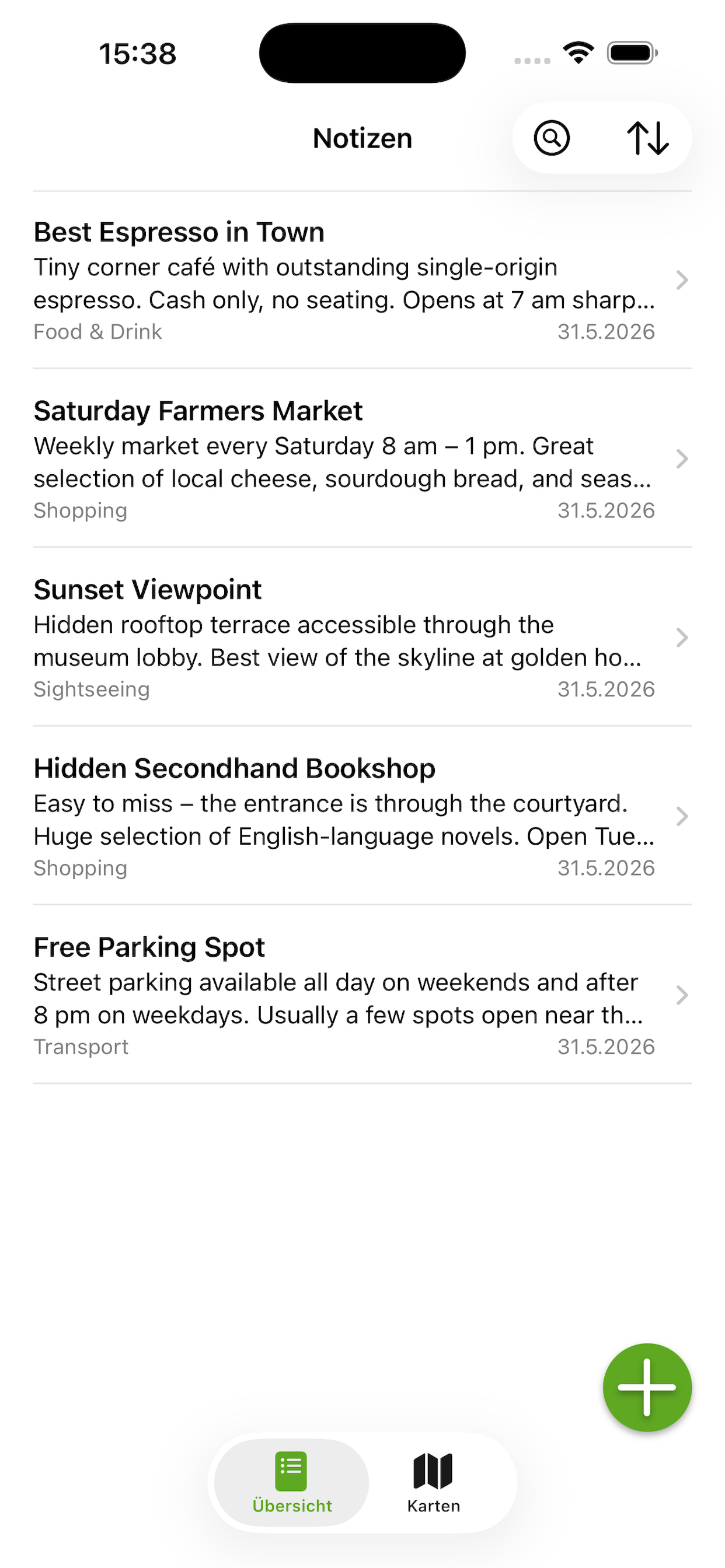 LocaleNote gallery image