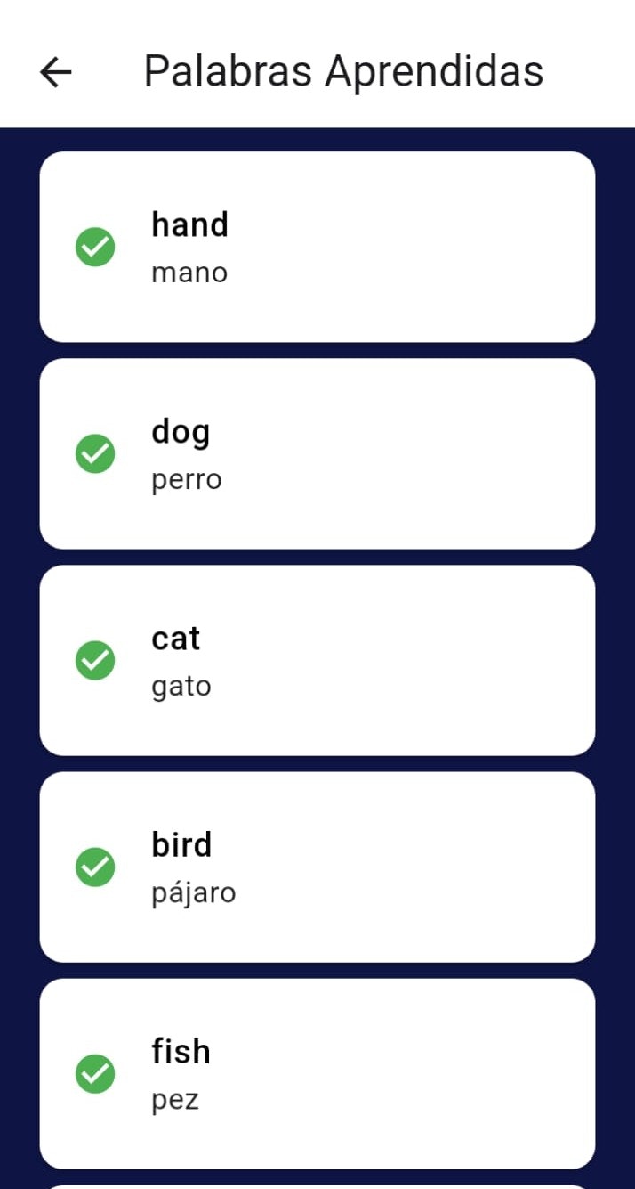 VocaWords – English Vocabulary (A1–C1) - Screenshot 2 showing product features and functionality