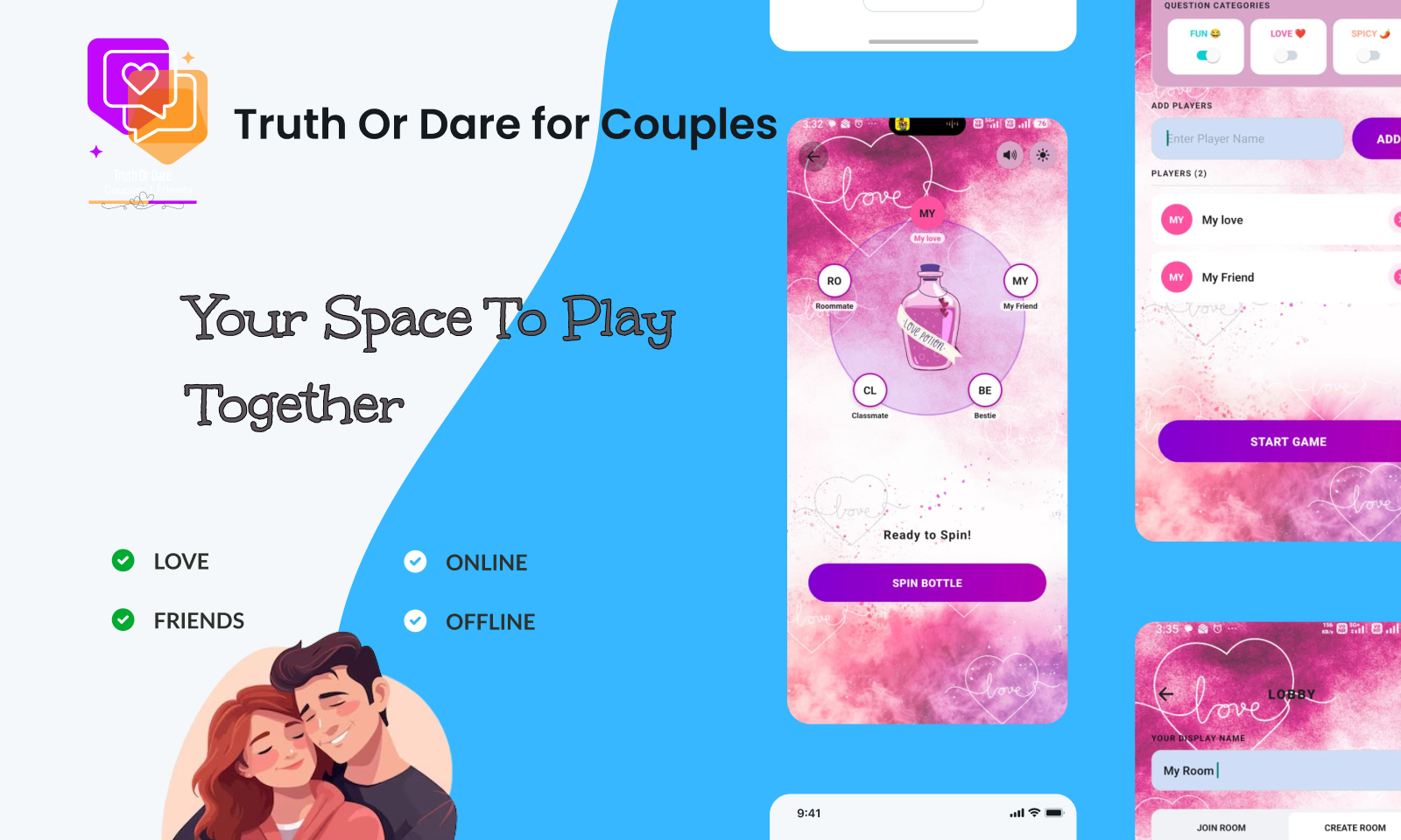 DuoDare: Truth or Dare Couples gallery image