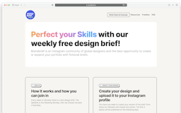 Brandbrief weekly Design Briefs media 1