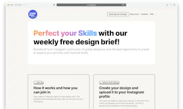 Brandbrief weekly Design Briefs gallery image