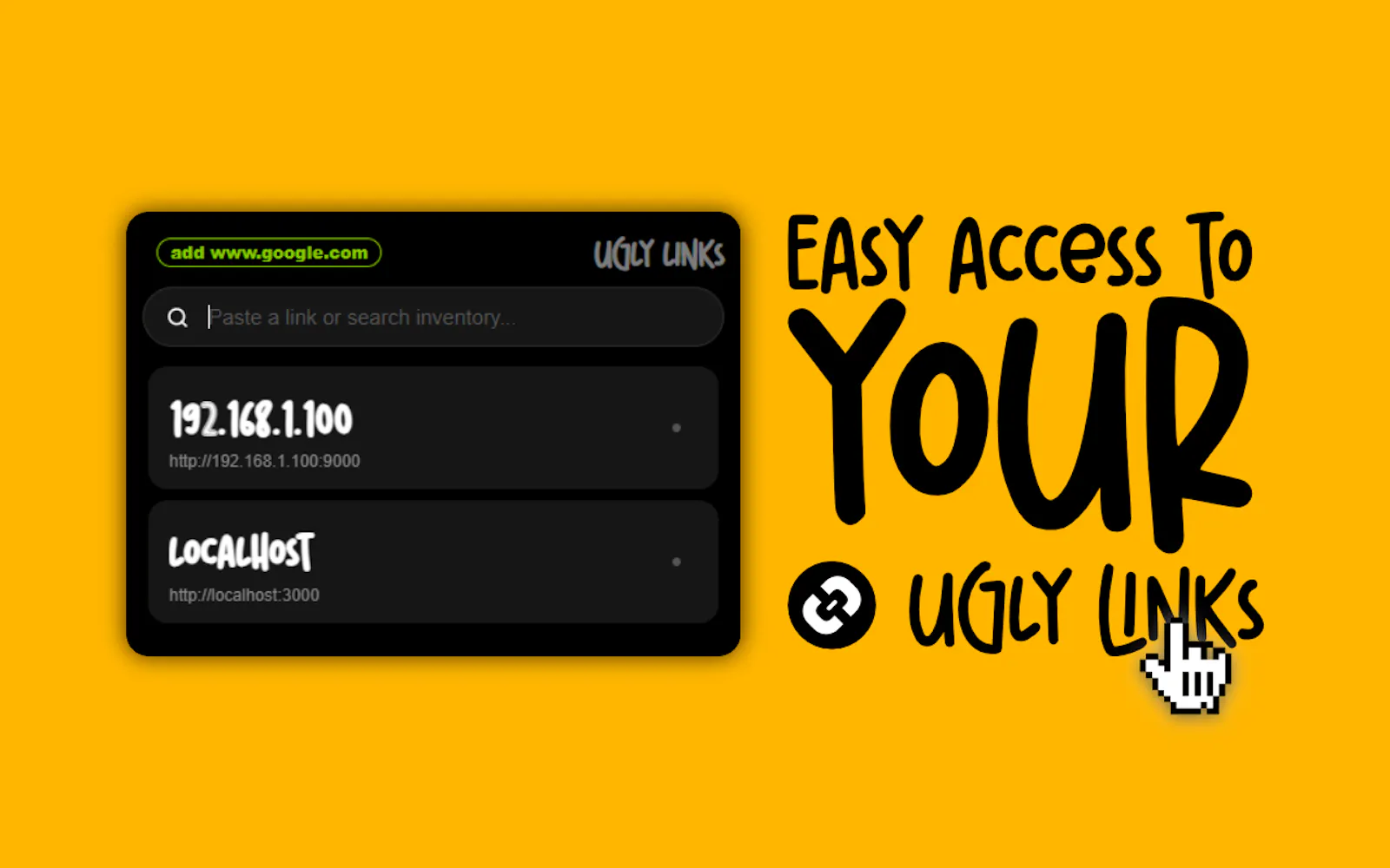 My Ugly Links screenshot 3