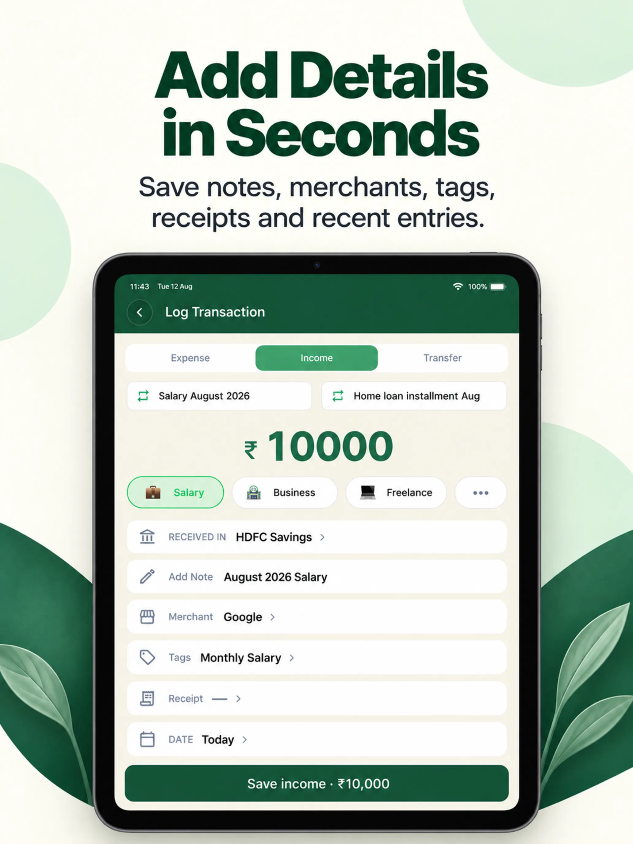 Expense Tracker & Planner gallery image