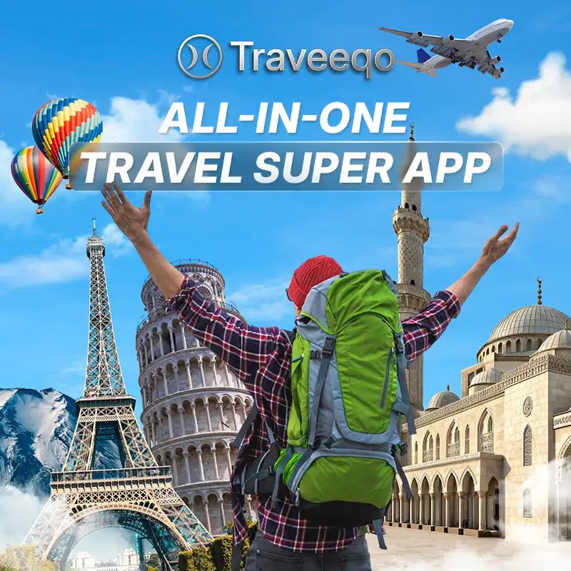 Traveeqo - Main product screenshot demonstrating key features and user interface