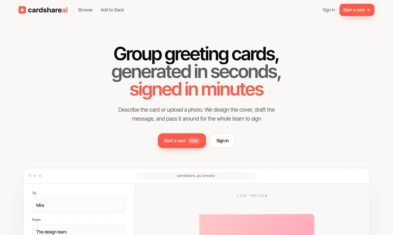 CardShare.ai gallery image