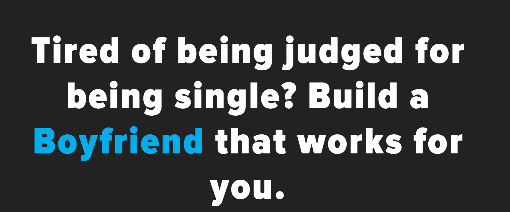 Invisible Boyfriend